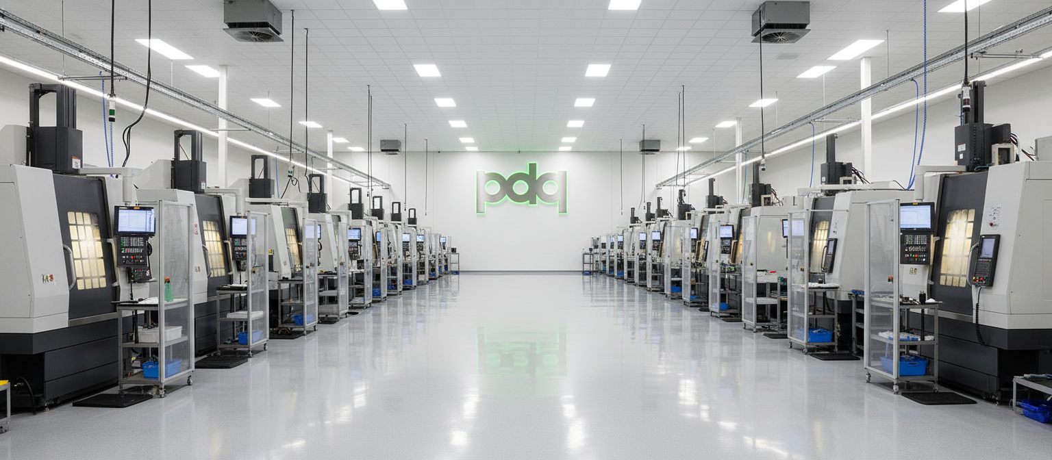 PDQ facility shop floor